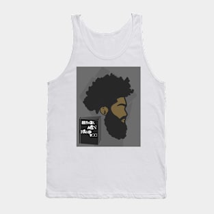 Black Men Read Too (Brown) Tank Top